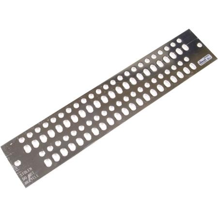 Theft Deterent Ground Bar, 4x20in, no hw