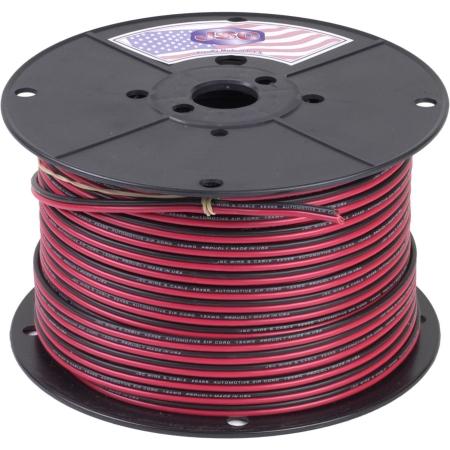 14 ga 2  conductor Red/Black zip cord/ 100 ft.