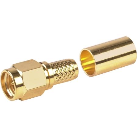 SMA Male Connector for TWS-240 Cable with Captivated Center Pin