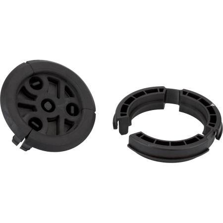 4 Hole SnapSeal™ Entry Cushion for 1/2 in Corrugated Coax Cable, Black