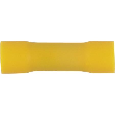 Vinyl Insulated Butt Connector, #12 - 10 AWG, 1000 Pack