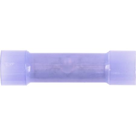 Nylon Butt Connector in Blue, #16 - 14  AWG, 100 Pack
