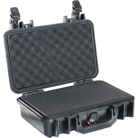 Black Equipment Case 10.54"L x6.04"W x 3.16"D