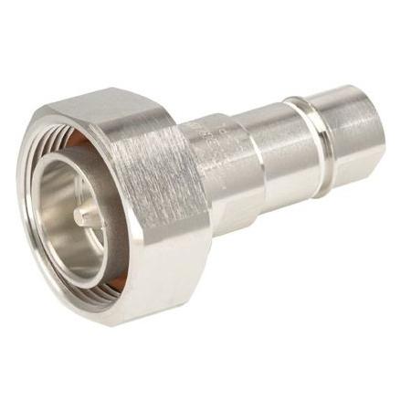 7/16 DIN Male Positive Lock Straight Connector for 3/8 in HELIAX® LDF2-50 Cable