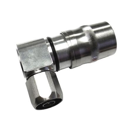 UXP Connector, 50 Ohm, N Male Right, LS LHF 12D
