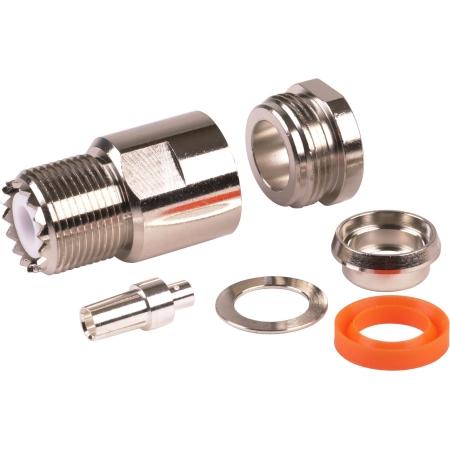 UHF Female Crimp-LMR®-400 or 9913