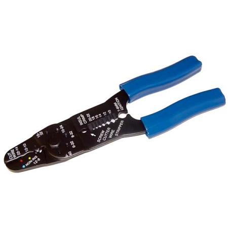 Crimp/Strip/Cut 5-in-1 tool, 22-10 AWG