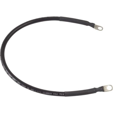 Battery Interconnect Cable #6 Black 5/16" lugs