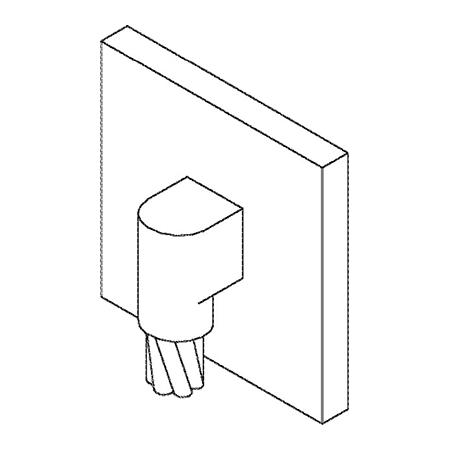 Cable to Vertical Steel, 2/0 Stranded