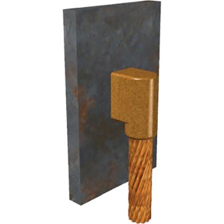 Cable to Pipe, #2 wire