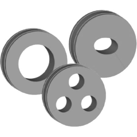 7/8" Round Cushion 4 Hole