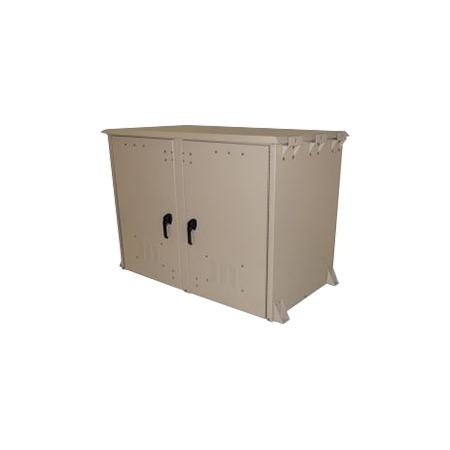 50H x 59W x 34D in (2) Bay Outdoor Enclosure