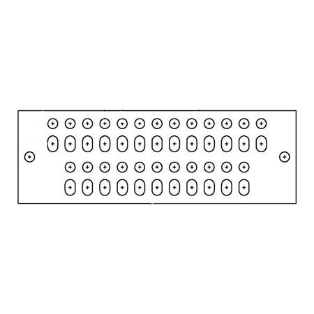 1/4"x4"x12" Ground Bar