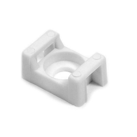 Cable Tie Mnt 0.858x0.609 in, wht 50lb