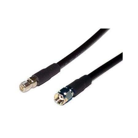 200 ft TWS-240FR-M Cable Assembly with RP SMA Female - RP SMA Male Connectors