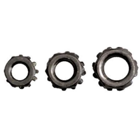 TRYLON 1/4" KEP Nut C/W Integral Washer.