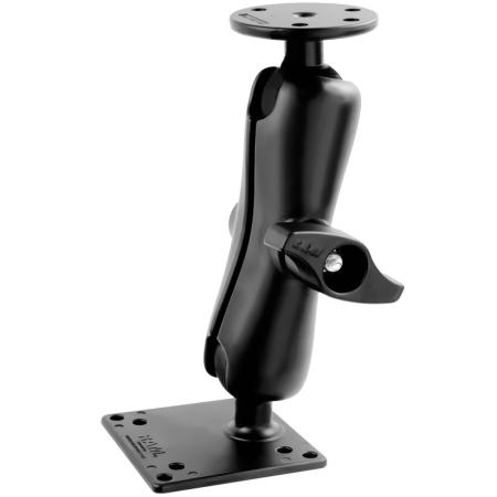 AMPS/VESA Double Socket Mount, 4.75 in Square Base