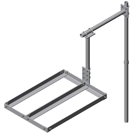 Non-Penetrating Parapet Roof Mount