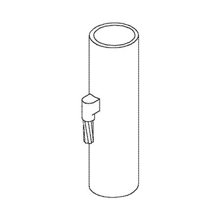 Cable to Vertical Steel, 4/0 Stranded