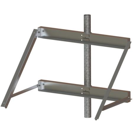 Side of Pole Mount; 2" Sch. 40 / (1) 175J to 200J