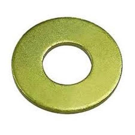 5/8" flat washer, yellow zinc plated
