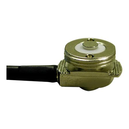0 MHz - 6.0 GHz 3/4 in Hole Permanent Mount with 17 ft Pro-Flex™ Plus 195 and Loose TNC Male Connector