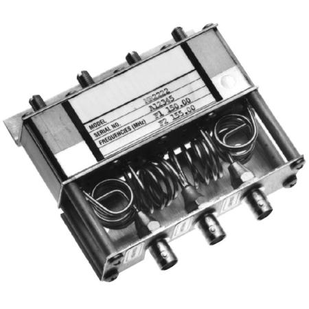 150-174 MHz Notch Reject Mini-Duplexer