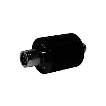 20 W 10 dB DC - 4 GHz Fixed Attenuator with N Male - N Female Connectors