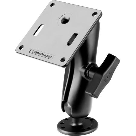 AMPS/VESA Double Socket Mount, 3.625in Square Base