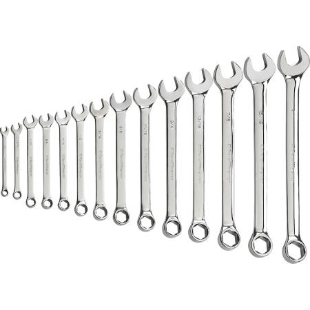 14pc 6-pt SAE Combo Wrench Set