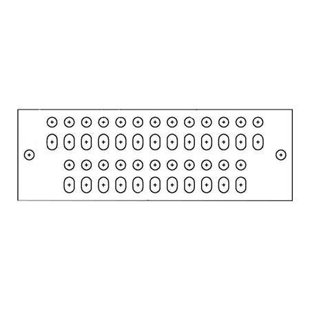 1/4" x 4" x 24" Tinned Ground Bar Progress Energy
