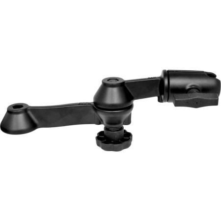 12 in Double Swing Arm w/Open Swivel Single Socket