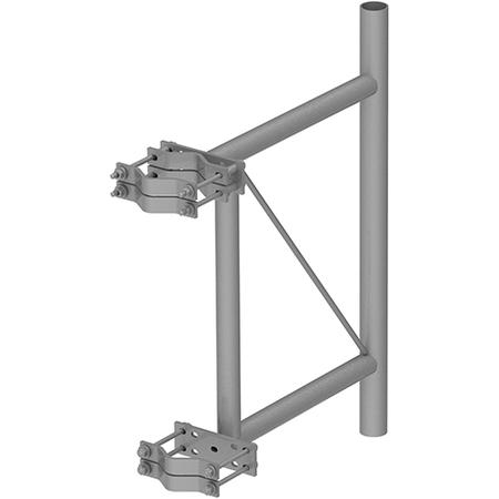 36 in Tapered Pipe Frame Stand-Off Bracket