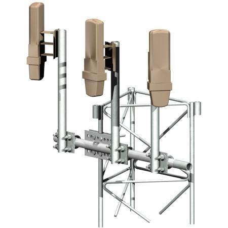 3-Cluster Antenna Mount