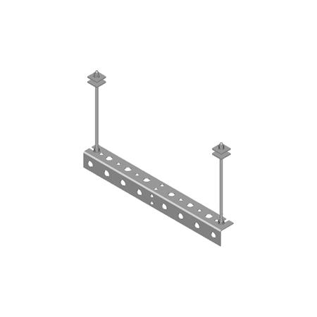 Trapeze Kit/12in Waveguide Bridge,1 Rung