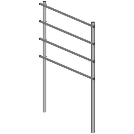 4 (80 in)Rung, Power Telecom Rack