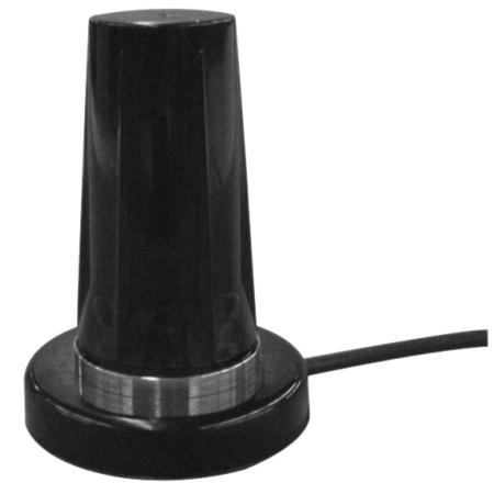 Antenna, Cell/PCS, 3dB, SMA, Black, Magnet Mount