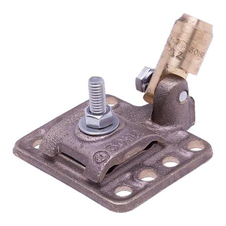 Bronze 3/8" Diameter Air Terminal Swivel Base