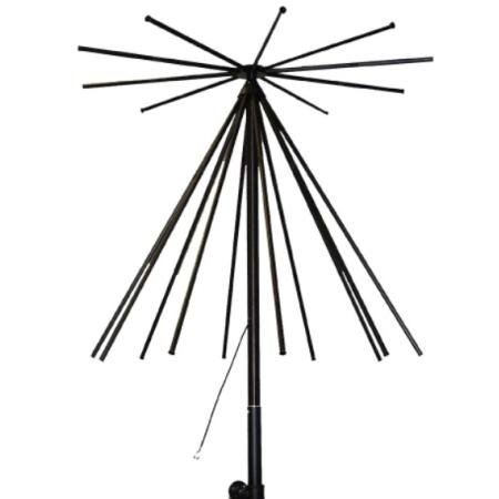106 - 130, 150 -174, 380 - 512, 760 - 896 MHz Interoperable Tactical Antenna