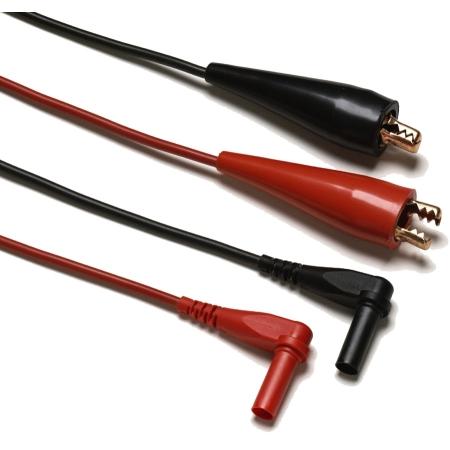 Alligator clip test leads