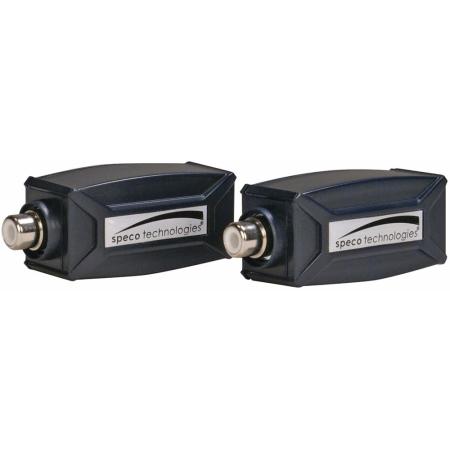 Gold plated RCA F to RJ45 Audio Cat5 Extender