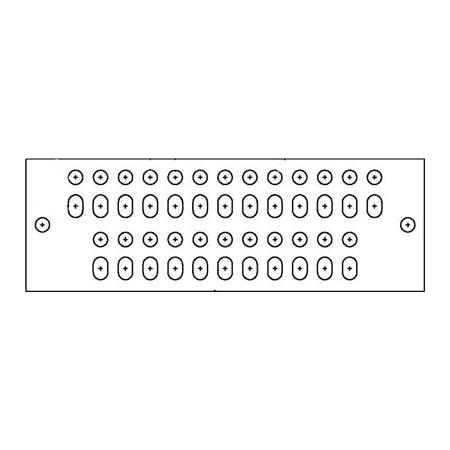 1/4" x 4" x 14" Tinned Ground Bar Progress Energy