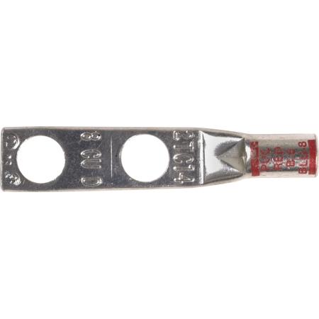 8 AWG Standard Barrel 2 Hole Lug