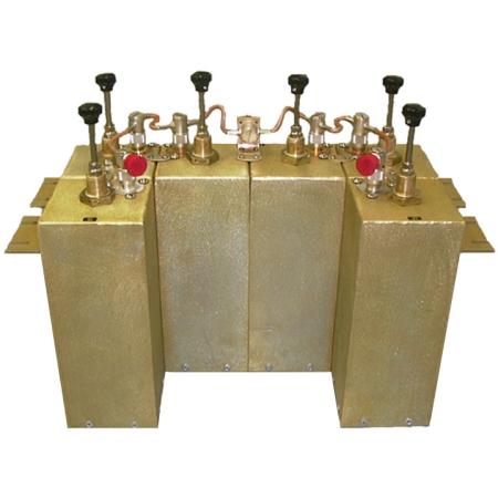 406-512MHz Pass/Reject Six 4" Cavity Duplexer