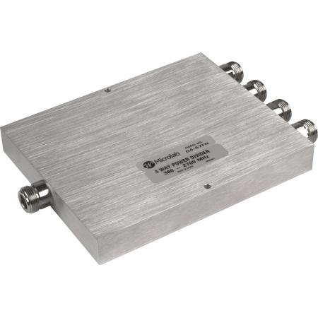 4-way Wilkinson Splitter 380-2700MHz 10W Type N