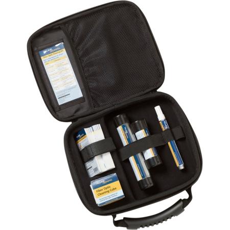 fiber optic cleaning kit with case