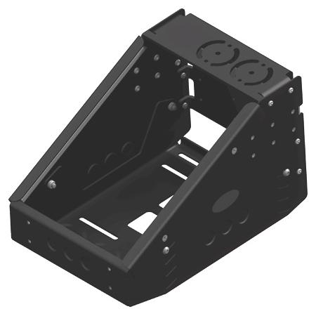 13 in Low Profile Ergonomic Console Box