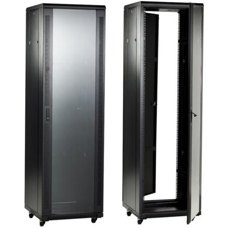 Budrack Professional Series Cabinet Rack, 24U 23"D