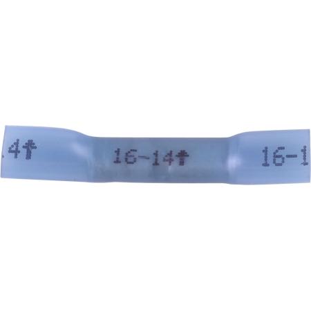 Butt connector, Heat shrink, 16-14 gauge/25 pack