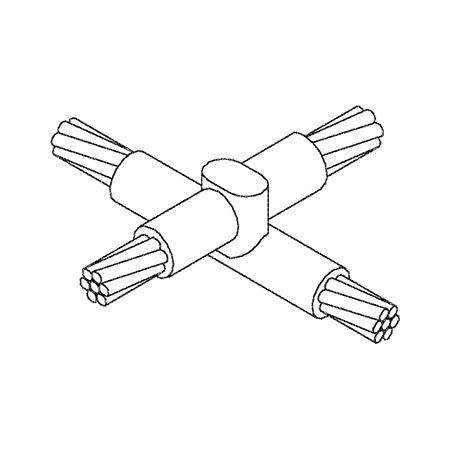 X Connection, 2/0 Wire